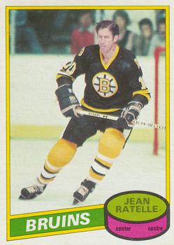 1980-81 O-Pee-Chee #6 Jean Ratelle Front