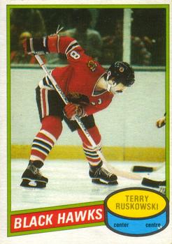 1980-81 O-Pee-Chee #119 Terry Ruskowski Front