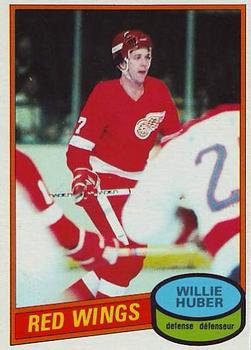 1980-81 O-Pee-Chee #173 Willie Huber Front