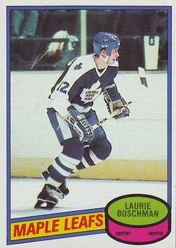 1980-81 O-Pee-Chee #179 Laurie Boschman Front
