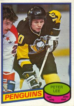 1980-81 O-Pee-Chee #278 Peter Lee Front