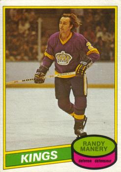 1980-81 O-Pee-Chee #342 Randy Manery Front