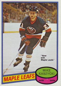 1980-81 O-Pee-Chee #371 Mike Kaszycki Front