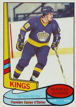 1980-81 O-Pee-Chee #81 Marcel Dionne Front