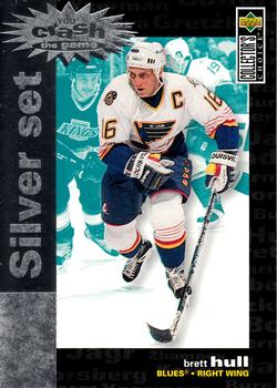 1995-96 Collector's Choice - You Crash the Game Silver Exchange #C5 Brett Hull Front