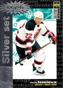 1995-96 Collector's Choice - You Crash the Game Silver Exchange #C28 Claude Lemieux Front