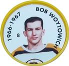 1995-96 Parkhurst 1966-67 - Coins #8 Bob Woytowich Front
