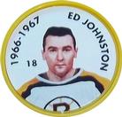 1995-96 Parkhurst 1966-67 - Coins #18 Ed Johnston Front
