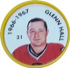 1995-96 Parkhurst 1966-67 - Coins #31 Glenn Hall Front