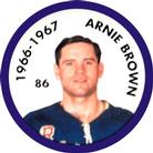 1995-96 Parkhurst 1966-67 - Coins #86 Arnie Brown Front