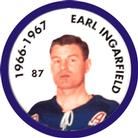 1995-96 Parkhurst 1966-67 - Coins #87 Earl Ingarfield Front