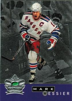 1995-96 Parkhurst International - Crown Collection Silver (Series 2) #7 Mark Messier Front