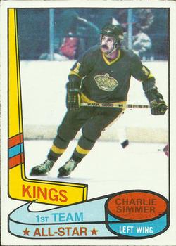 1980-81 Topps #83 Charlie Simmer Front
