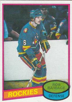 1980-81 Topps #213 Rob Ramage Front