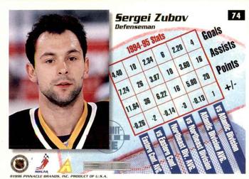 1995-96 Summit - Ice #74 Sergei Zubov Back