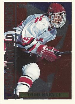 1995-96 Topps - Canadian World Juniors #10CJ Todd Harvey Front