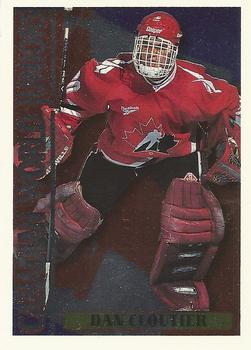 1995-96 Topps - Canadian World Juniors #18CJ Dan Cloutier Front