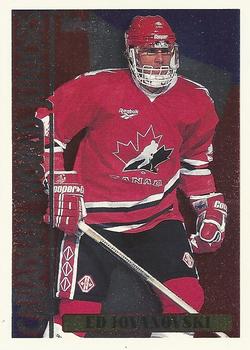 1995-96 Topps - Canadian World Juniors #22CJ Ed Jovanovski Front