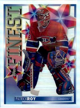 1995-96 Topps - Mystery Finest Refractors #M20 Patrick Roy Front
