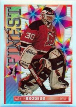 1995-96 Topps - Mystery Finest Refractors #M21 Martin Brodeur Front