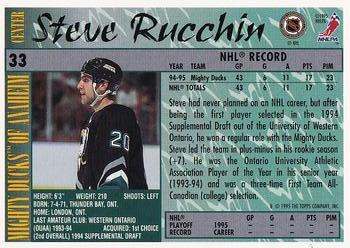 1995-96 Topps - O-Pee-Chee #33 Steve Rucchin Back