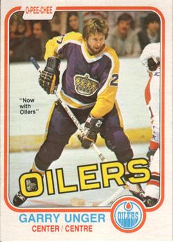1981-82 O-Pee-Chee #123 Garry Unger Front