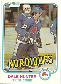 1981-82 O-Pee-Chee #277 Dale Hunter Front