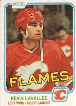 1981-82 O-Pee-Chee #43 Kevin LaVallee Front