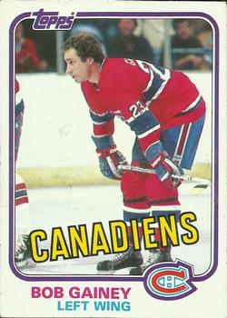 1981-82 Topps #13 Bob Gainey Front