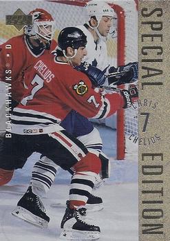 1995-96 Upper Deck - Special Edition Gold #SE17 Chris Chelios Front