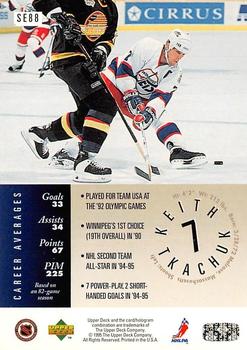 1995-96 Upper Deck - Special Edition Gold #SE88 Keith Tkachuk Back