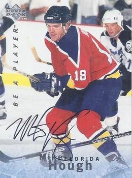 1995-96 Upper Deck Be a Player - Autographs #S122 Mike Hough Front