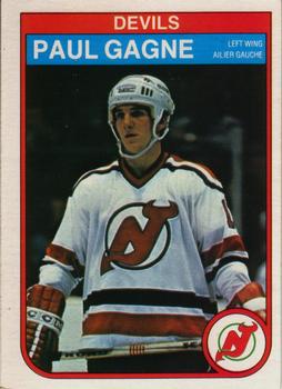 1982-83 O-Pee-Chee #139 Paul Gagne Front