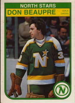 1982-83 O-Pee-Chee #163 Don Beaupre Front