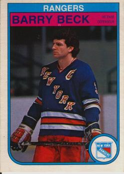 1982-83 O-Pee-Chee #219 Barry Beck Front