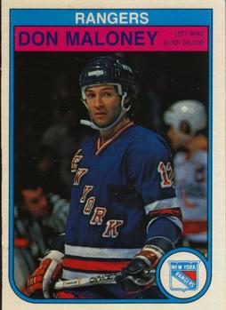 1982-83 O-Pee-Chee #229 Don Maloney Front