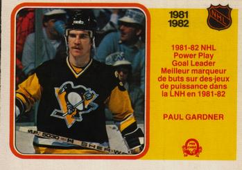 1982-83 O-Pee-Chee #236 Paul Gardner Front