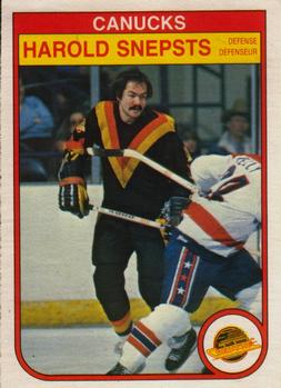 1982-83 O-Pee-Chee #357 Harold Snepsts Front