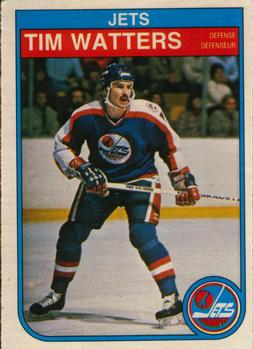 1982-83 O-Pee-Chee #395 Tim Watters Front