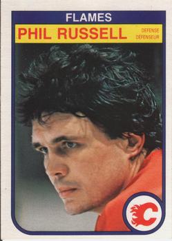 1982-83 O-Pee-Chee #58 Phil Russell Front