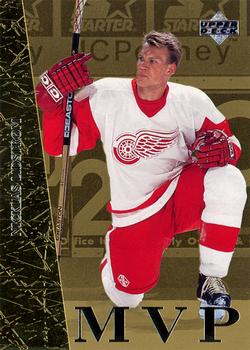 1996-97 Collector's Choice - Upper Deck MVP Gold #UD33 Nicklas Lidstrom Front