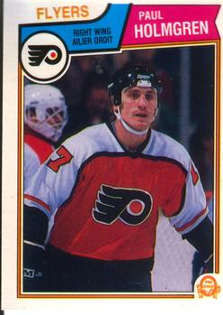1983-84 O-Pee-Chee #266 Paul Holmgren Front