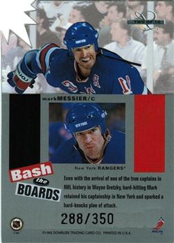1996-97 Leaf Limited - Bash The Boards Limited Edition #2 Mark Messier Back