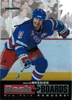 1996-97 Leaf Limited - Bash The Boards Limited Edition #2 Mark Messier Front