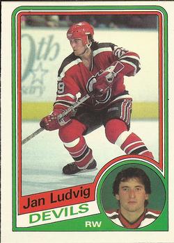 1984-85 O-Pee-Chee #116 Jan Ludvig Front