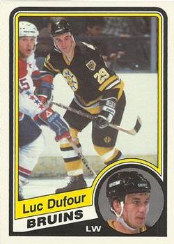 1984-85 O-Pee-Chee #3 Luc Dufour Front