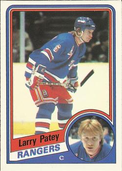 1984-85 O-Pee-Chee #149 Larry Patey Front