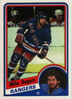 1984-85 O-Pee-Chee #152 Mike Rogers Front