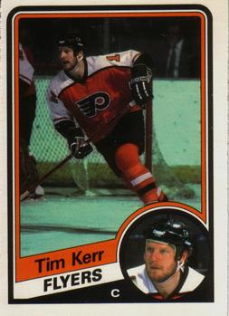 1984-85 O-Pee-Chee #162 Tim Kerr Front