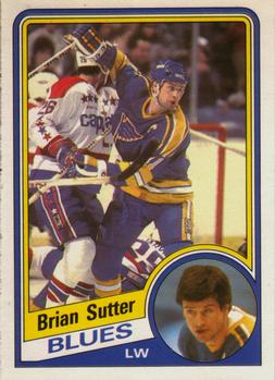 1984-85 O-Pee-Chee #192 Brian Sutter Front